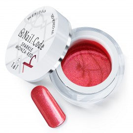 C161 Sparkle Monza-Red – UV/LED Color Gel