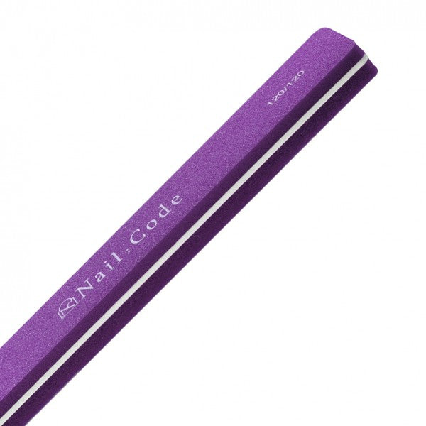 BUFFER Feile – Violett 120/120 – SET 25 Stück