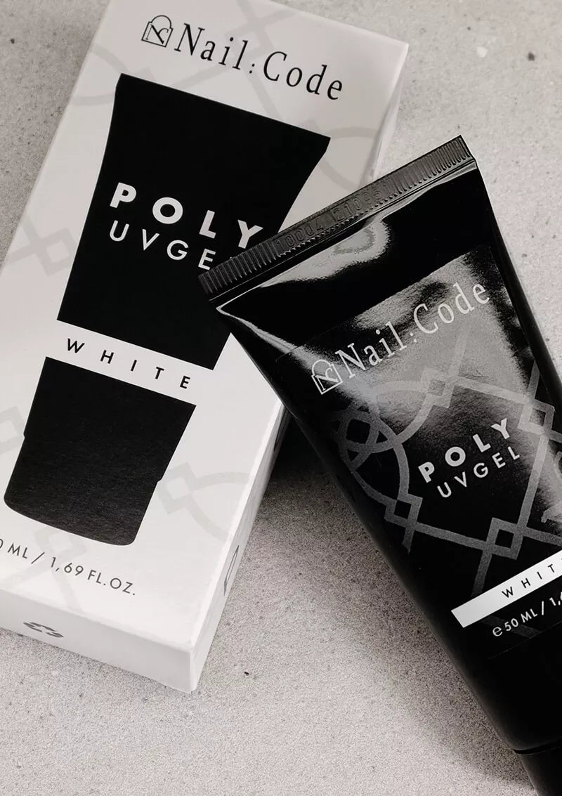 POLY UV-GEL WHITE - 50ML.