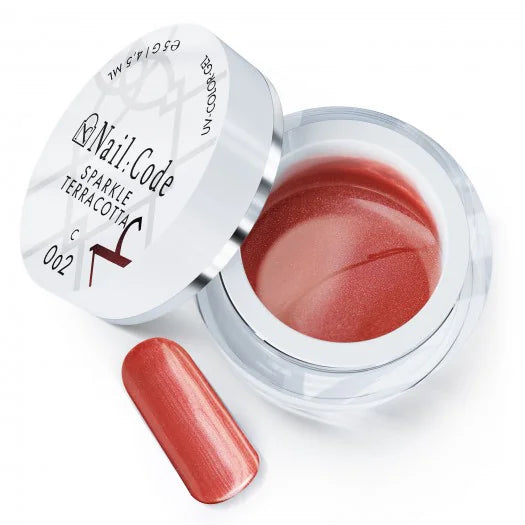 C002 Sparkle Terracotta – UV/LED Color Gel
