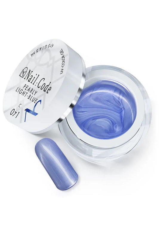C071 Pearly Light Blue – UV/LED Color Gel