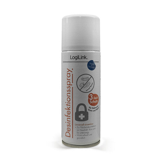 LogiLink Flächendesinfektionsspray 200 ml