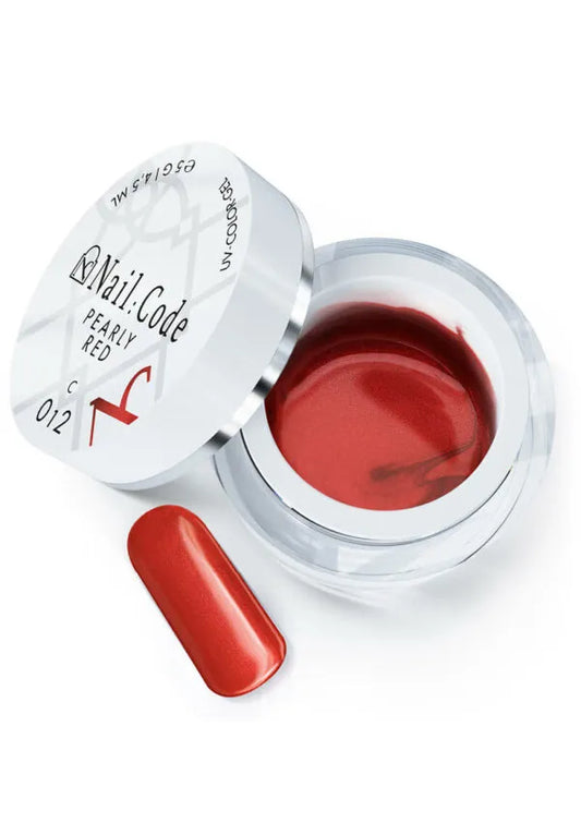 C012 Pearly Red – UV/LED Color Gel