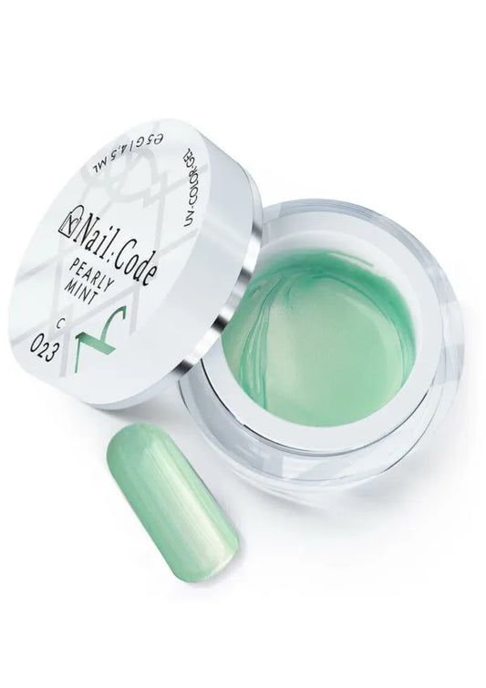 C023 Pearly Mint – UV/LED Color Gel