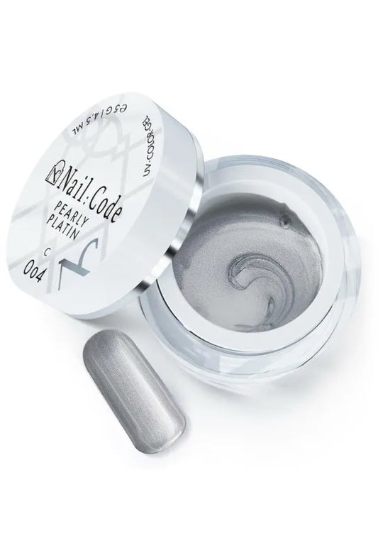 C004 Pearly Platin – UV/LED Color Gel