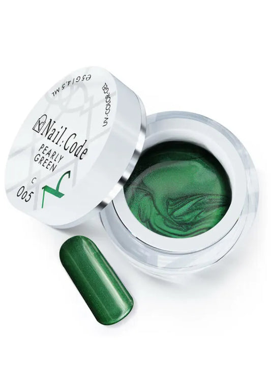 C005 Pearly Green – UV/LED Color Gel