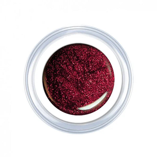 C042 Glitter Red – UV/LED Color Gel