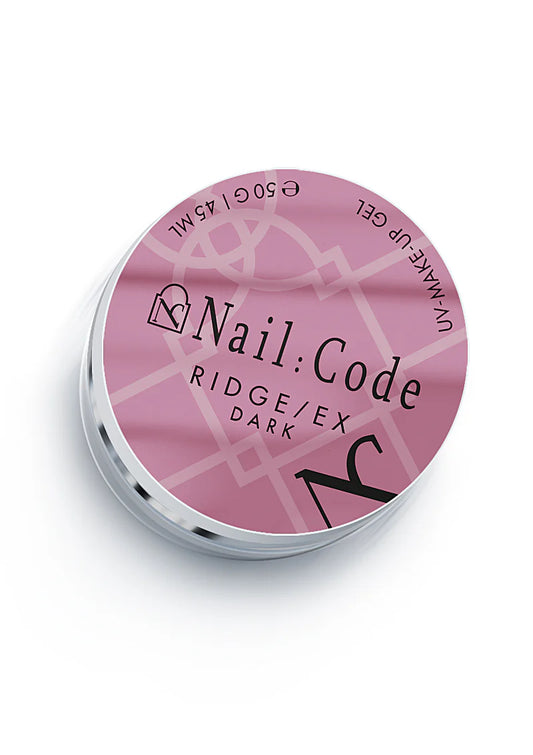 RIDGE/EX DARK UV/LED MakeUp-Aufbaugel – 50g
