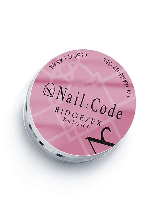 RIDGE/EX BRIGHT UV/LED MakeUp-Aufbaugel – 50g