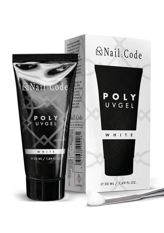 POLY UV-GEL WHITE - 50ML.